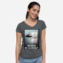 Believe in Yourself-womens v-neck tee-lincean