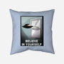 Believe in Yourself-none removable cover w insert throw pillow-lincean