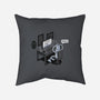Robot Problems-none removable cover w insert throw pillow-Gamma-Ray