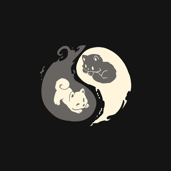 Yin and Yang-womens off shoulder tee-amyneko