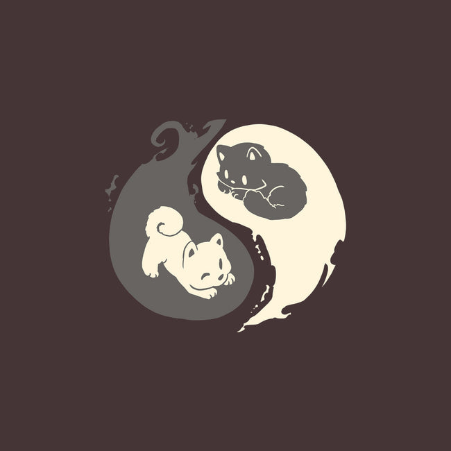 Yin and Yang-none basic tote-amyneko