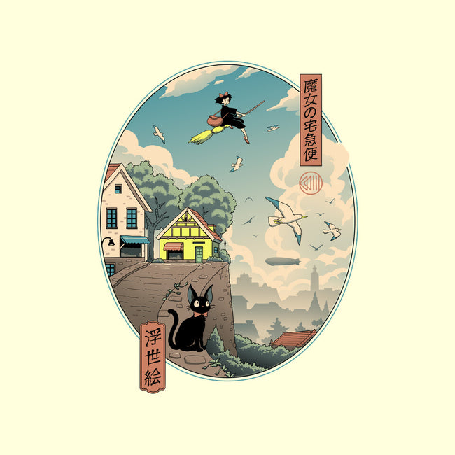 Ukiyo-E Delivery-none adjustable tote-vp021