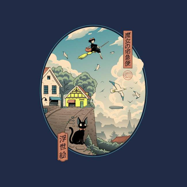 Ukiyo-E Delivery-none adjustable tote-vp021