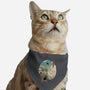 Ukiyo-E Delivery-cat adjustable pet collar-vp021