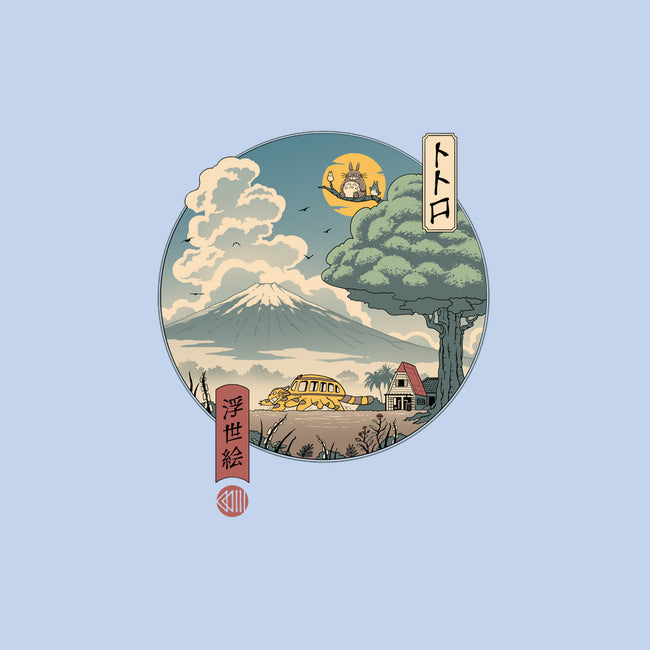 Neighbor's Ukiyo-E-mens heavyweight tee-vp021