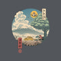 Neighbor's Ukiyo-E-none glossy sticker-vp021
