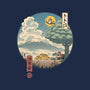 Neighbor's Ukiyo-E-none removable cover w insert throw pillow-vp021