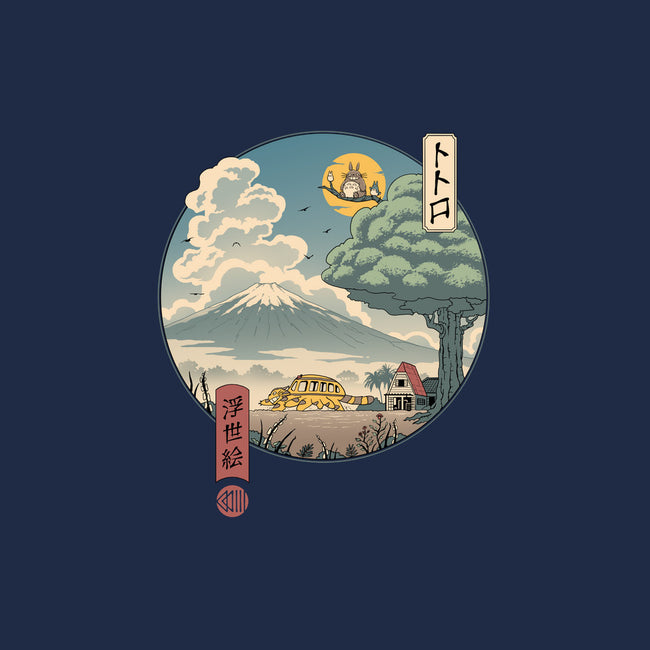 Neighbor's Ukiyo-E-mens heavyweight tee-vp021