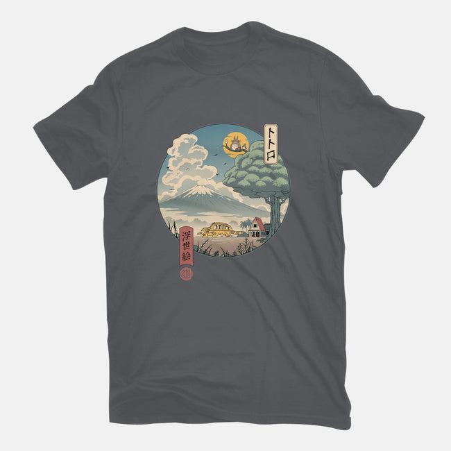 Neighbor's Ukiyo-E-mens heavyweight tee-vp021