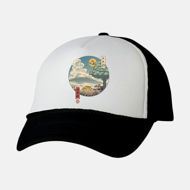 Neighbor's Ukiyo-E-unisex trucker hat-vp021