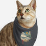 Neighbor's Ukiyo-E-cat bandana pet collar-vp021