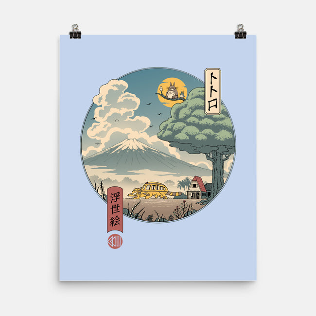 Neighbor's Ukiyo-E-none matte poster-vp021