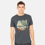 Neighbor's Ukiyo-E-mens heavyweight tee-vp021