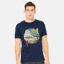 Neighbor's Ukiyo-E-mens heavyweight tee-vp021