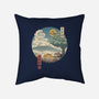 Neighbor's Ukiyo-E-none removable cover w insert throw pillow-vp021