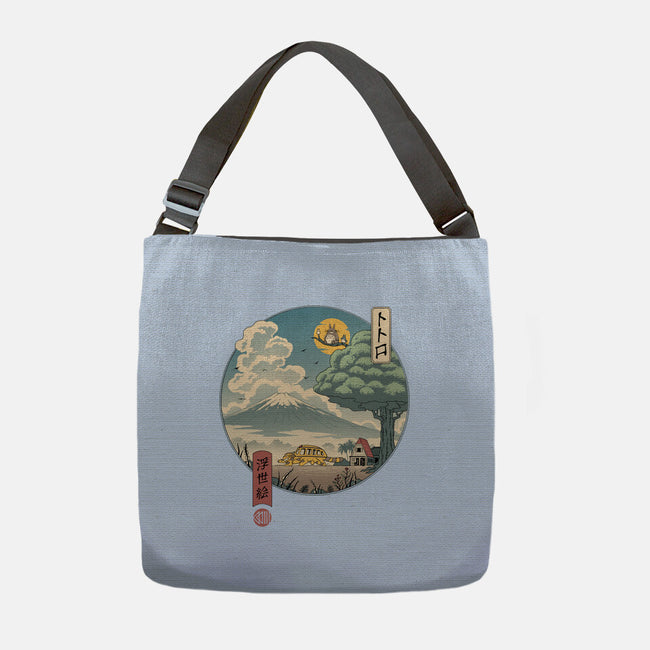 Neighbor's Ukiyo-E-none adjustable tote-vp021