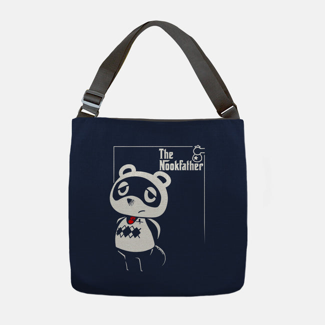 The Nookfather-none adjustable tote-theteenosaur