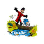 There are Treasures Everywhere-none removable cover w insert throw pillow-mikebonales
