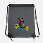 There are Treasures Everywhere-none drawstring bag-mikebonales