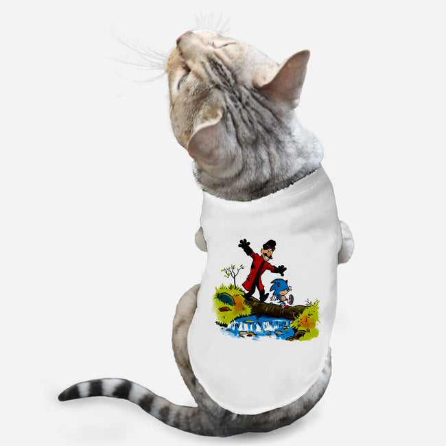 There are Treasures Everywhere-cat basic pet tank-mikebonales
