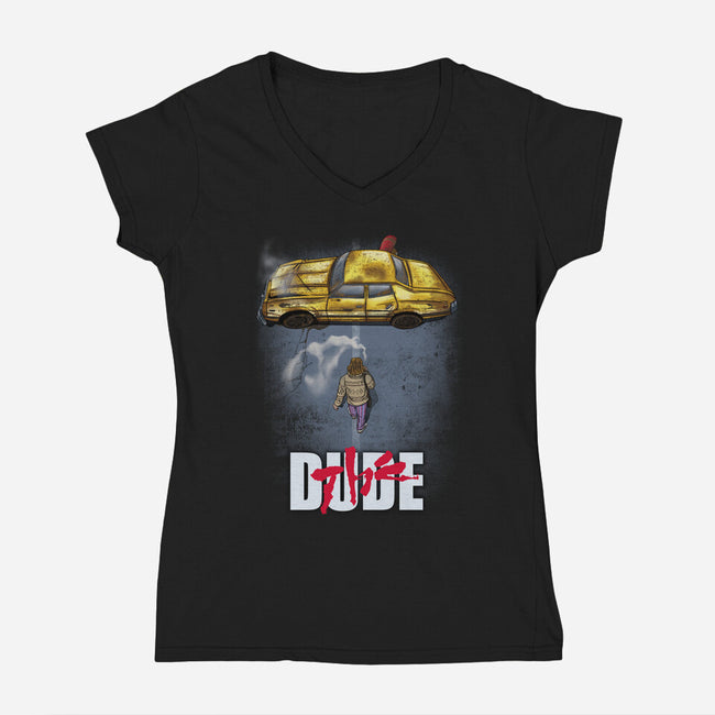 Akirowski-womens v-neck tee-Getsousa!