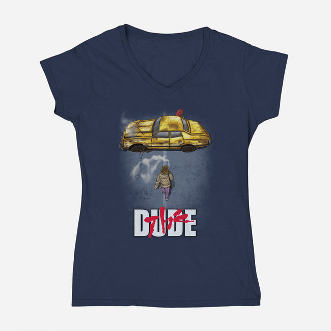 Akirowski-womens v-neck tee-Getsousa!