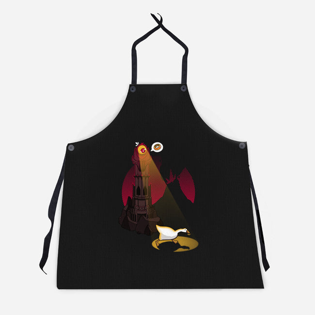 Lord of the Honks-unisex kitchen apron-theteenosaur