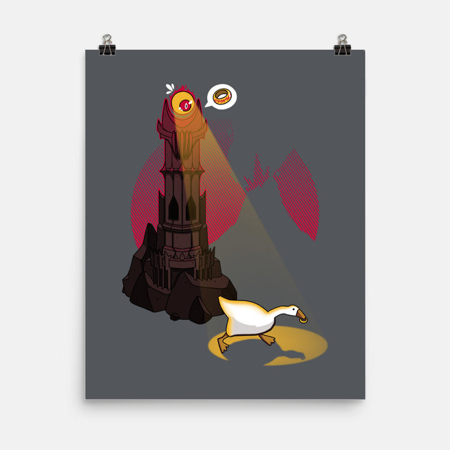 Lord of the Honks-none matte poster-theteenosaur