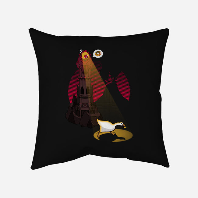Lord of the Honks-none removable cover throw pillow-theteenosaur