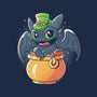 Irish Dragon-none drawstring bag-eduely