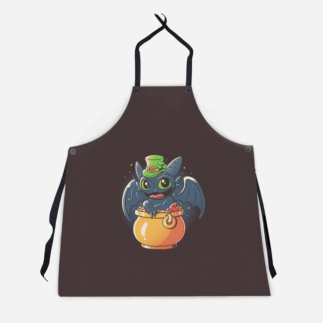 Irish Dragon-unisex kitchen apron-eduely