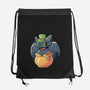 Irish Dragon-none drawstring bag-eduely
