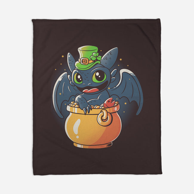 Irish Dragon-none fleece blanket-eduely