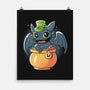 Irish Dragon-none matte poster-eduely