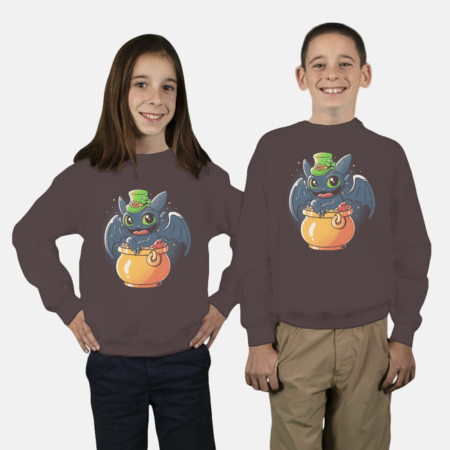 Irish Dragon-youth crew neck sweatshirt-eduely