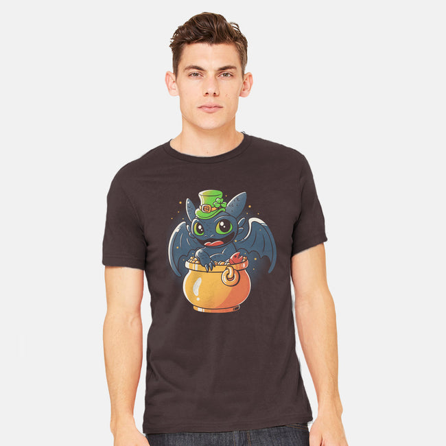 Irish Dragon-mens heavyweight tee-eduely