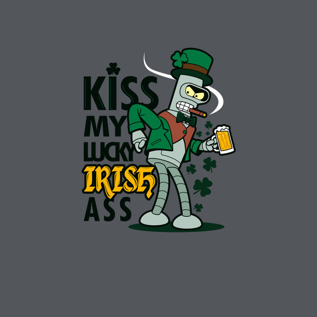 Kiss My Lucky Irish Ass-mens heavyweight tee-Boggs Nicolas