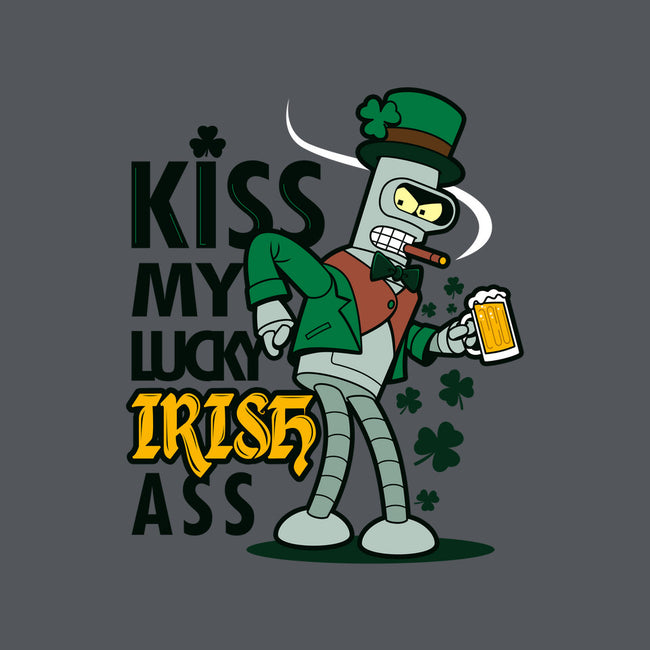 Kiss My Lucky Irish Ass-none drawstring bag-Boggs Nicolas