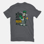 Kiss My Lucky Irish Ass-mens heavyweight tee-Boggs Nicolas