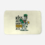 Kiss My Lucky Irish Ass-none memory foam bath mat-Boggs Nicolas