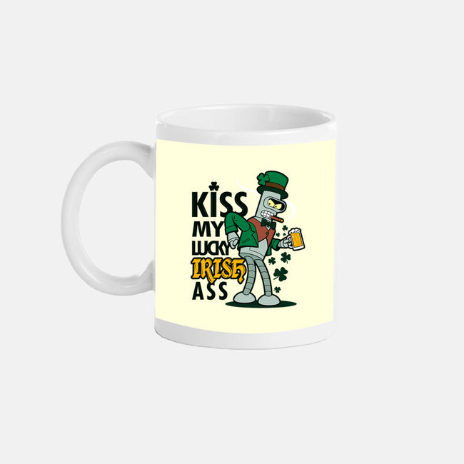 Kiss My Lucky Irish Ass-none glossy mug-Boggs Nicolas