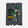 Kiss My Lucky Irish Ass-none polyester shower curtain-Boggs Nicolas