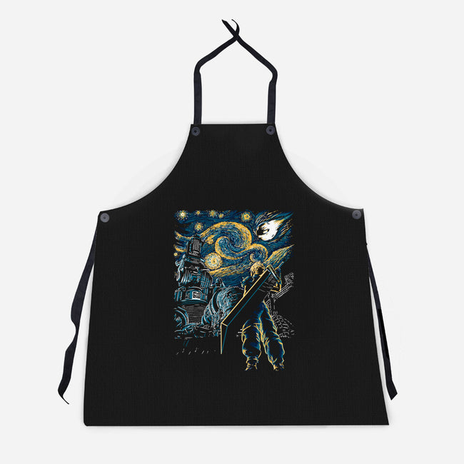 Starry Remake-unisex kitchen apron-ddjvigo