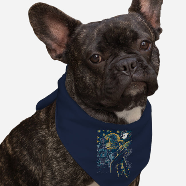 Starry Remake-dog bandana pet collar-ddjvigo