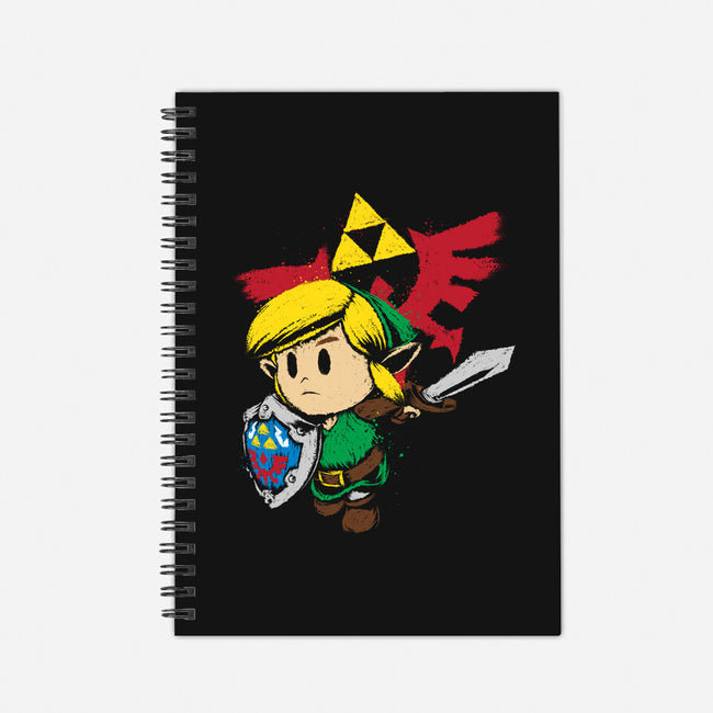 Hylian Hero-none dot grid notebook-DrMonekers