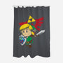 Hylian Hero-none polyester shower curtain-DrMonekers