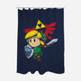 Hylian Hero-none polyester shower curtain-DrMonekers