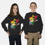 Hylian Hero-youth crew neck sweatshirt-DrMonekers