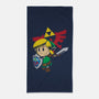 Hylian Hero-none beach towel-DrMonekers