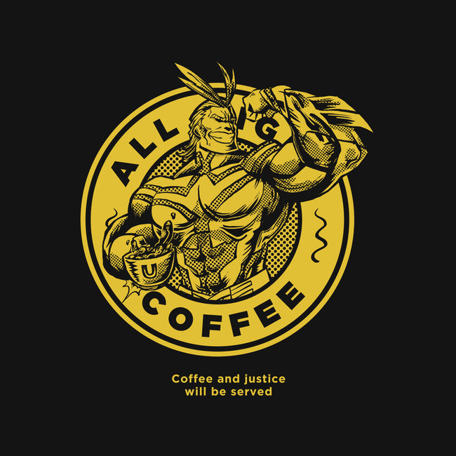 All Might Coffee-none polyester shower curtain-yumie